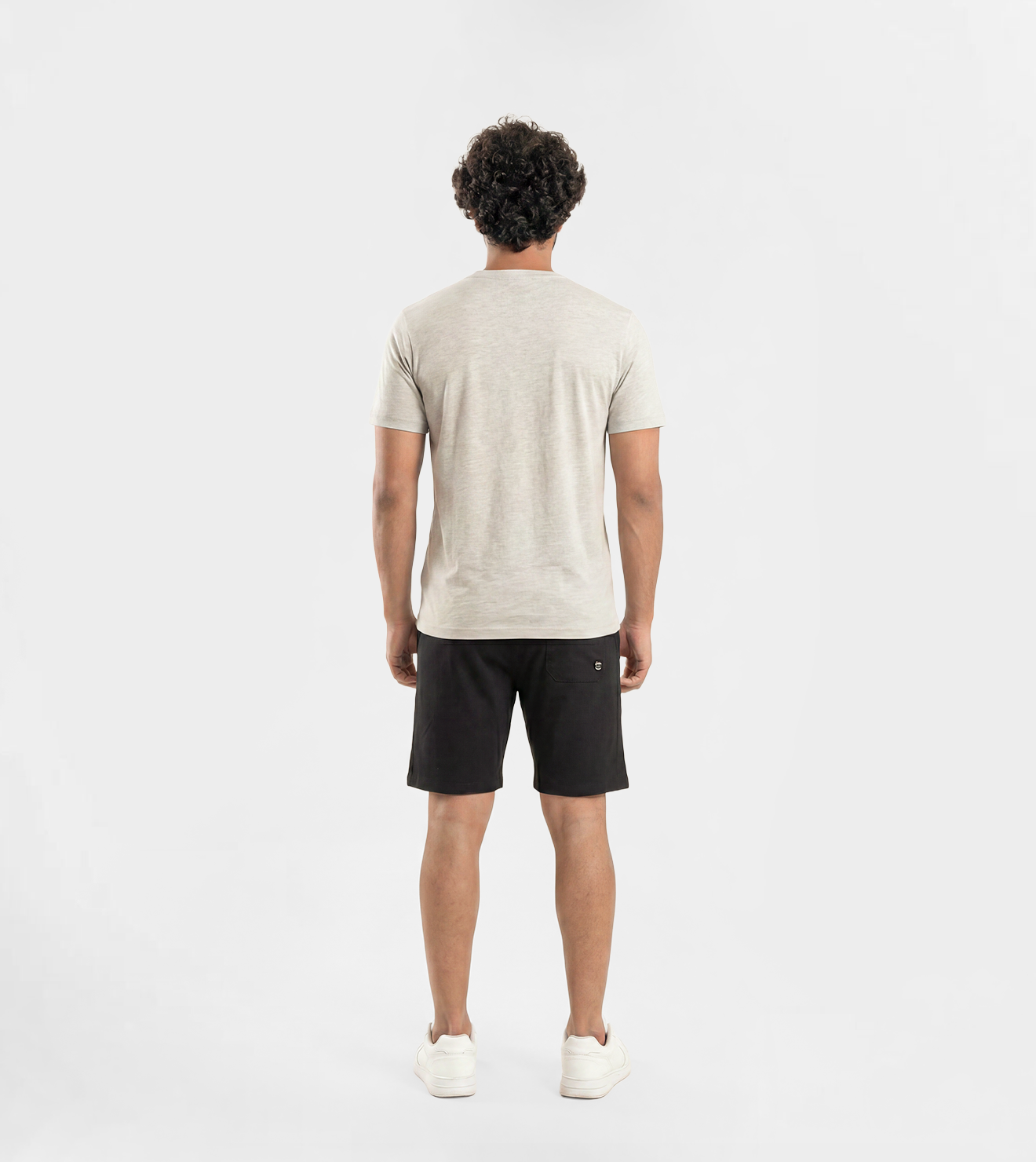 Men Printed Crew Neck Set