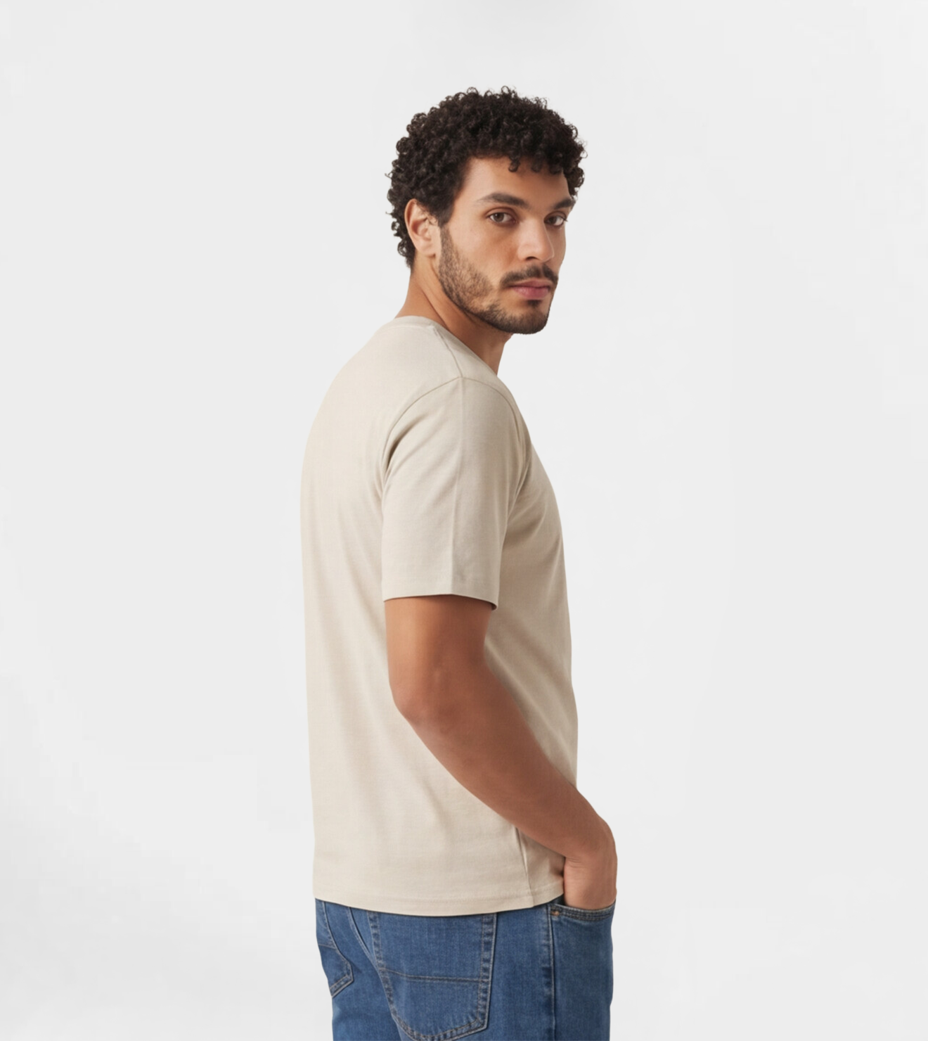 Men Modern Essential Crewneck Tee