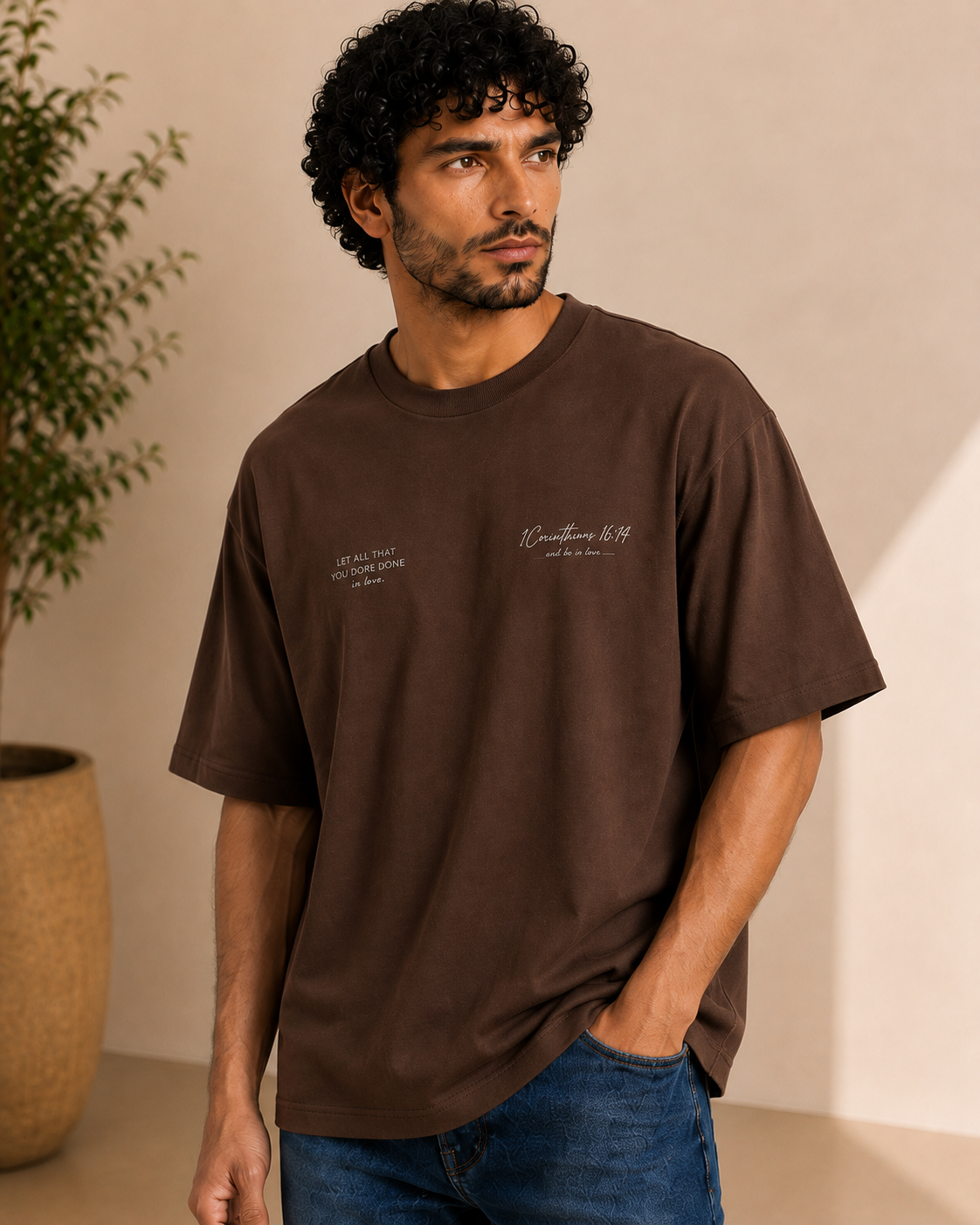 Men Oversized Casual T-Shirt