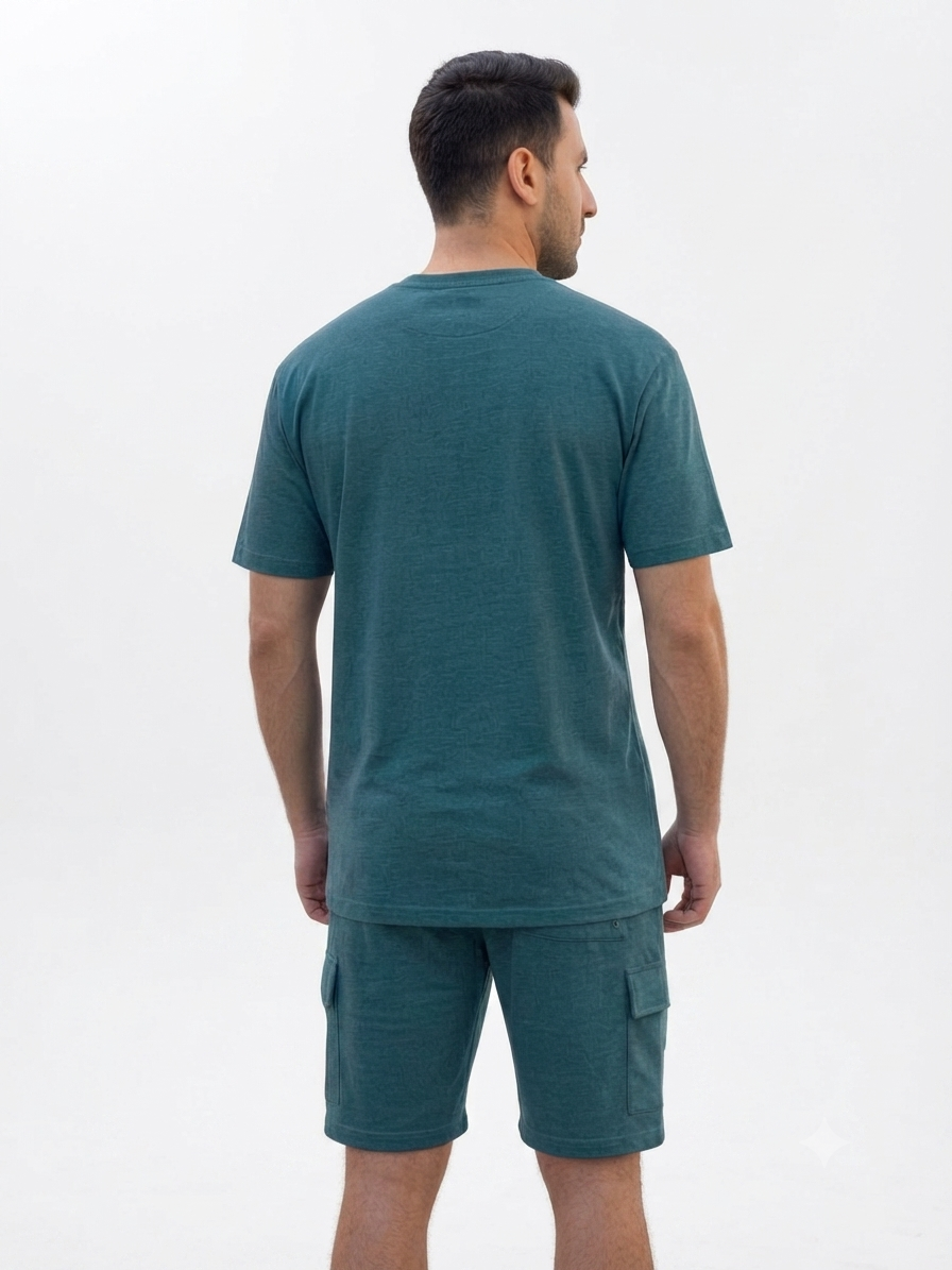Men's 2-Piece Summer Loungewear Set Regular