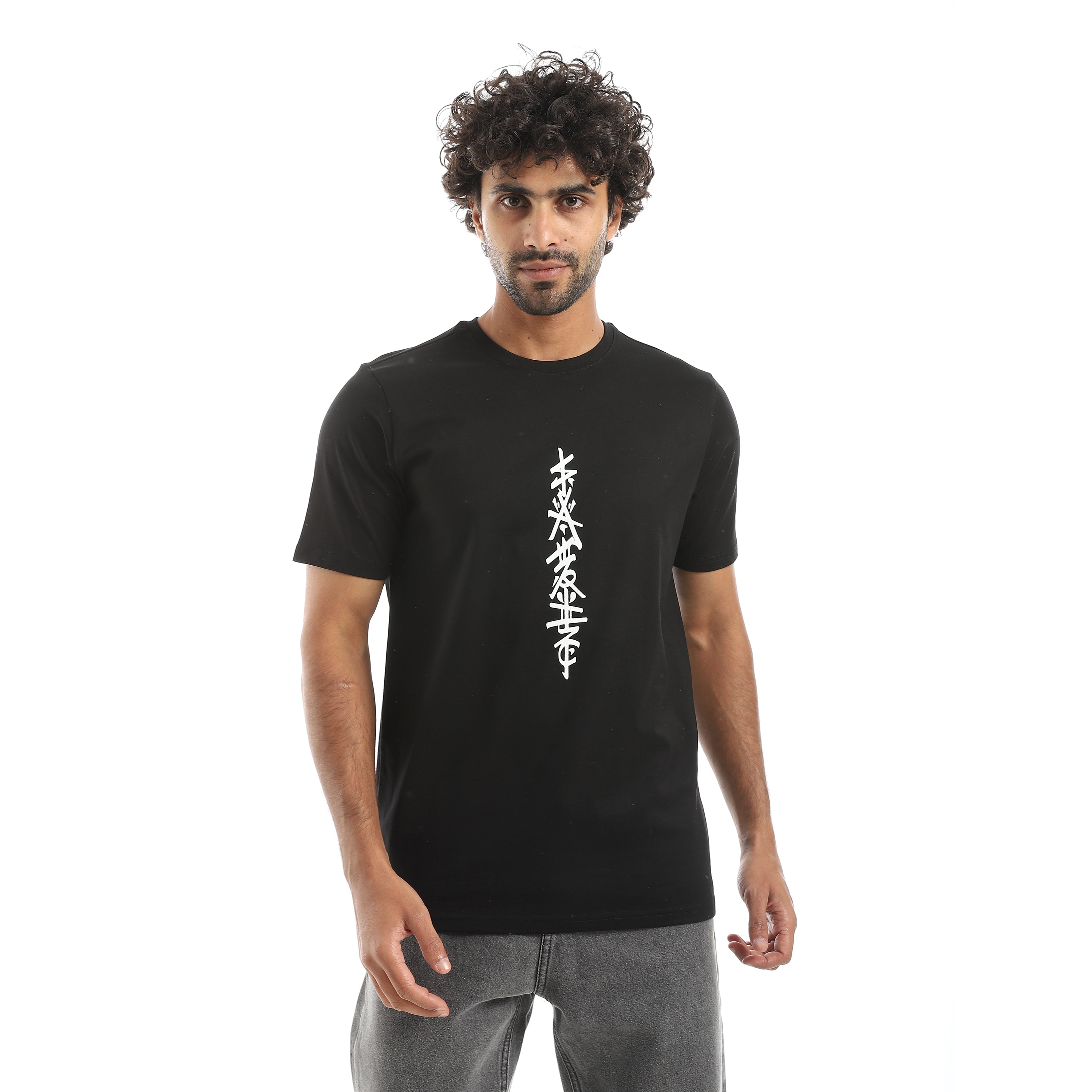 Men’s Black Graphic T-Shirt