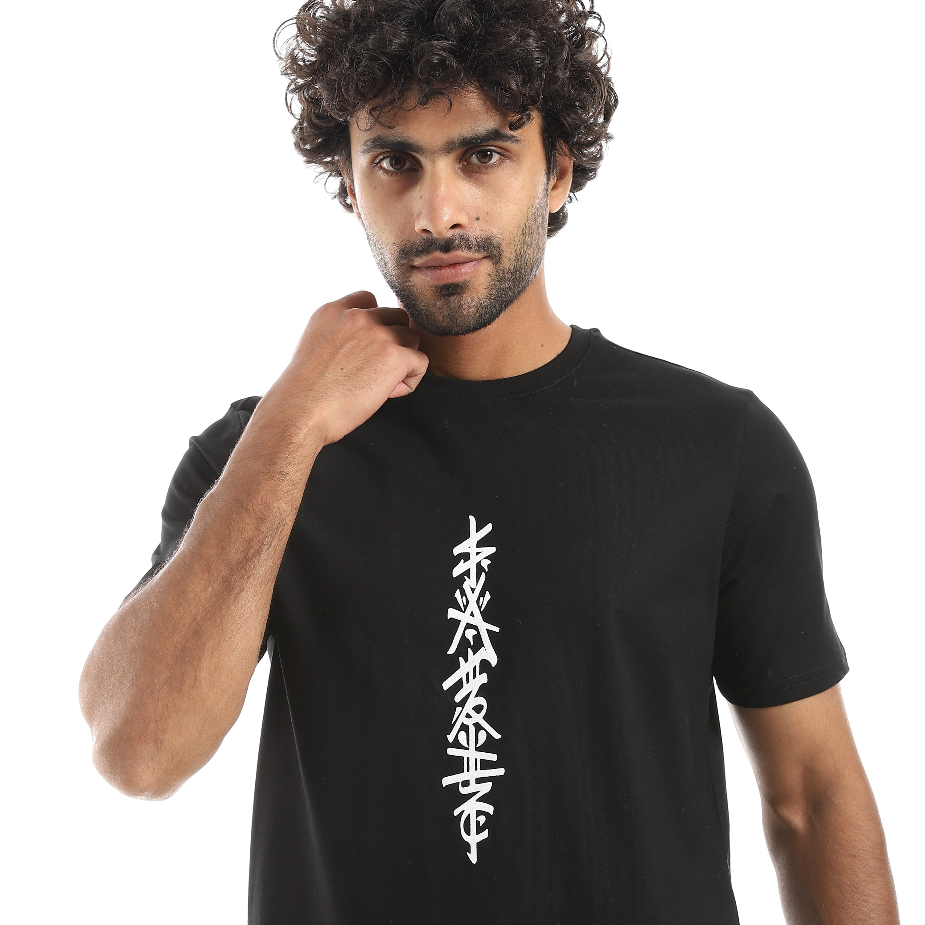 Men’s Black Graphic T-Shirt