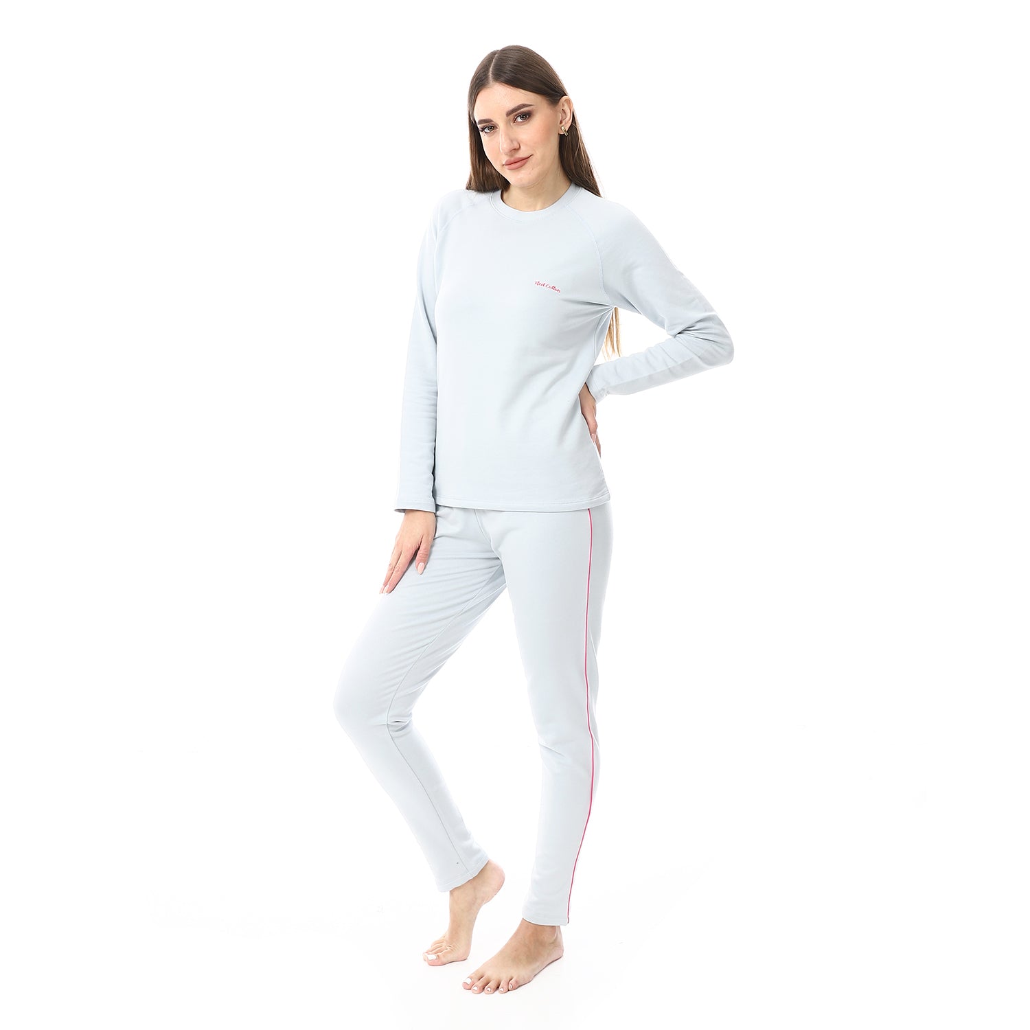 Women's Thermal Set Padded Inside - Blue