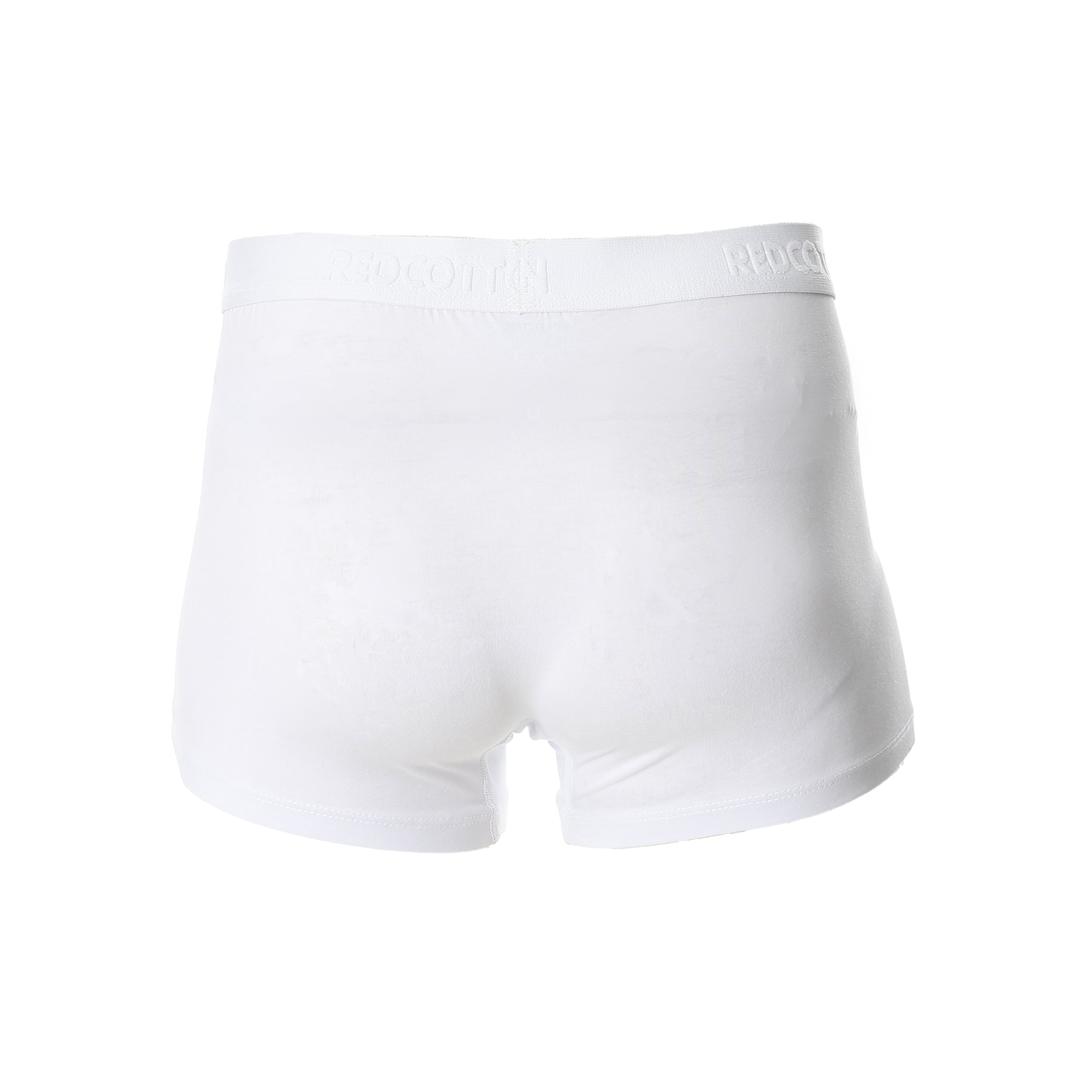Men Comfort Printed Boxer - White