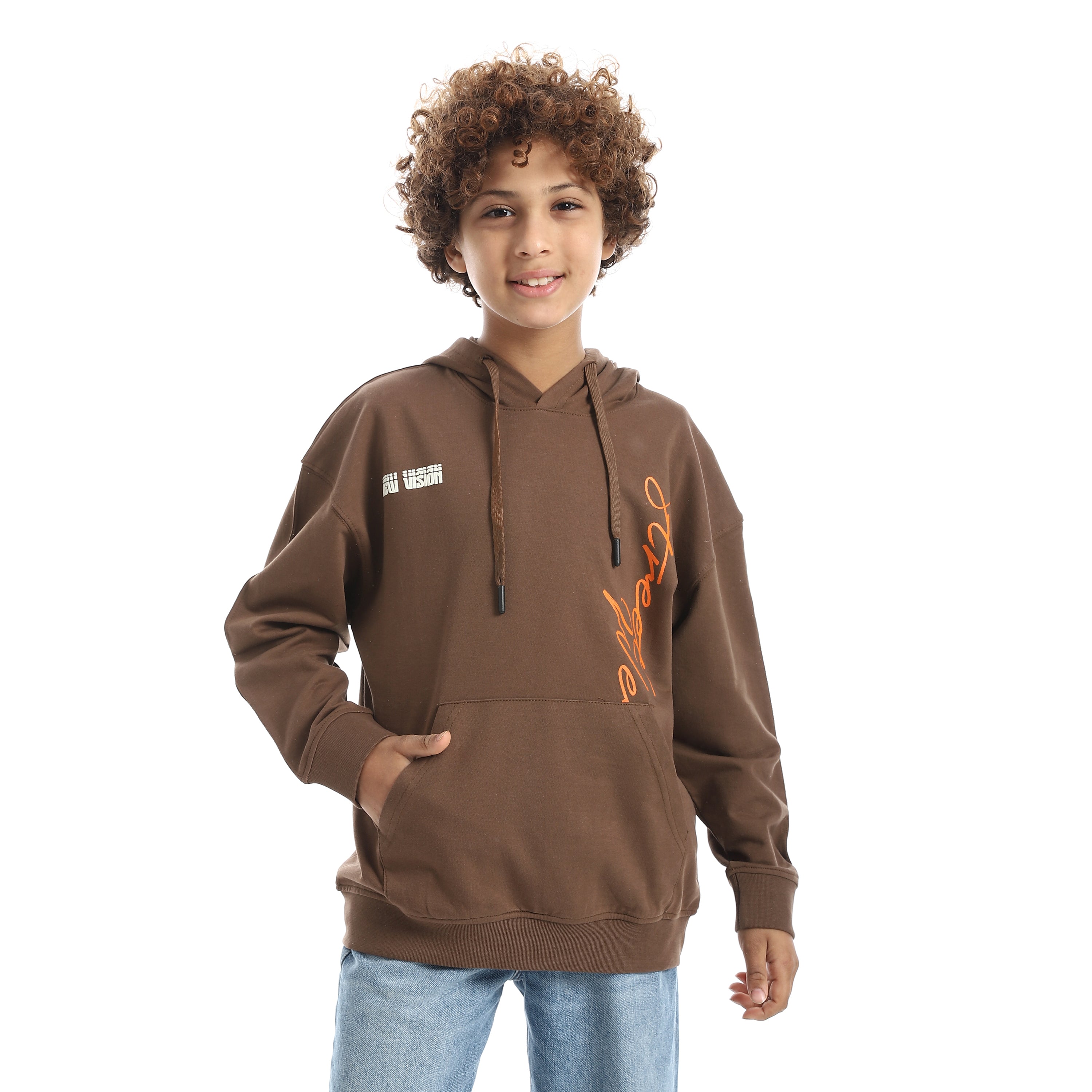Boys' Graphic Print Autumn Hoodie