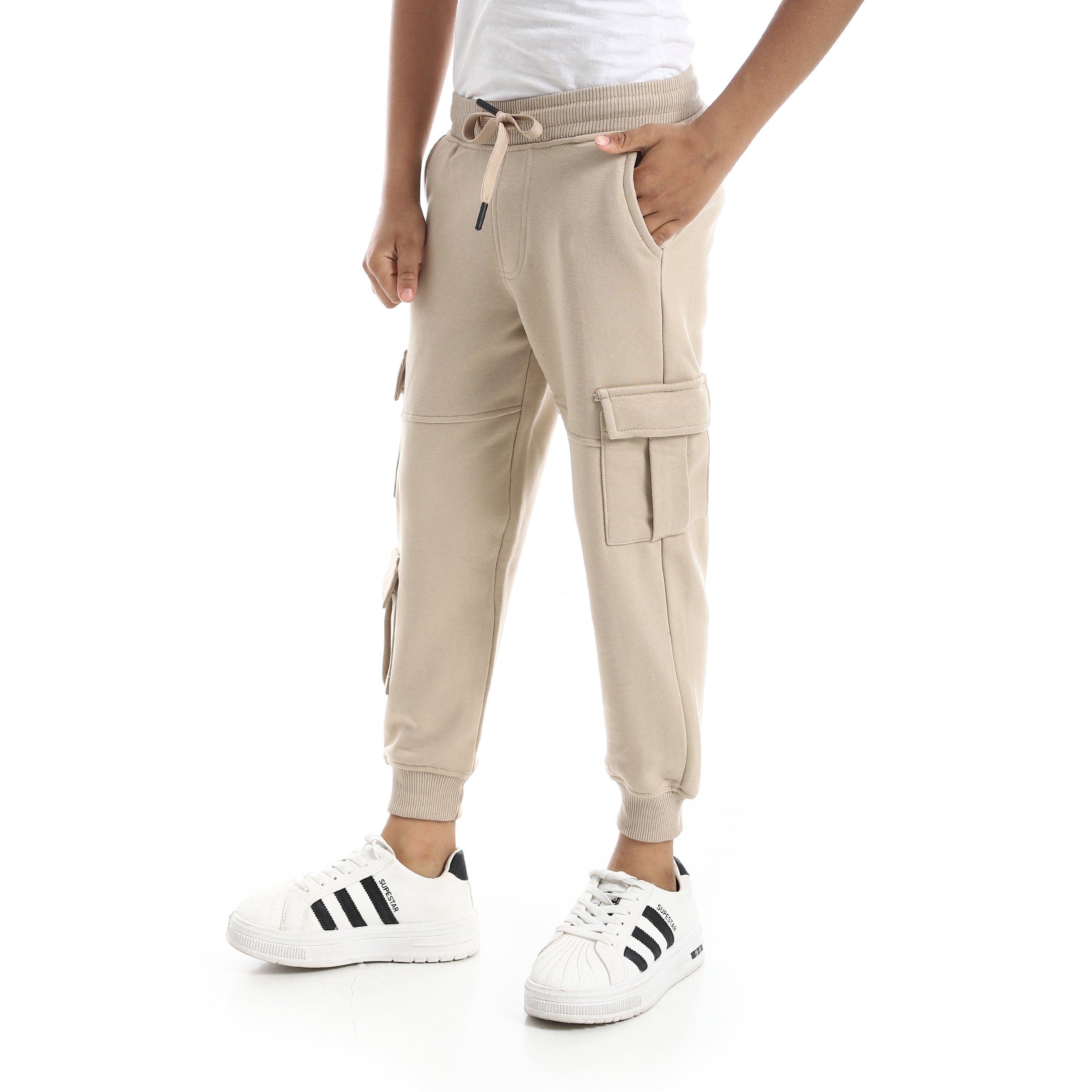 Boy’s beige Jogger Sweatpants