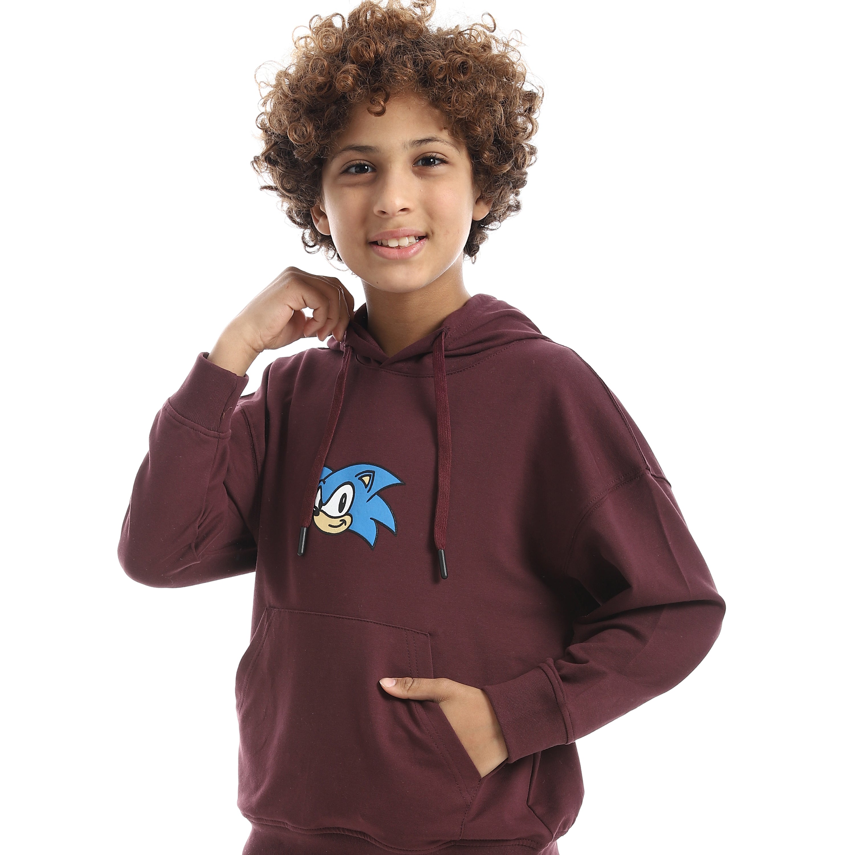 Boys' Sonic the Hedgehog Graphic Hoodie & Cargo Joggers Set