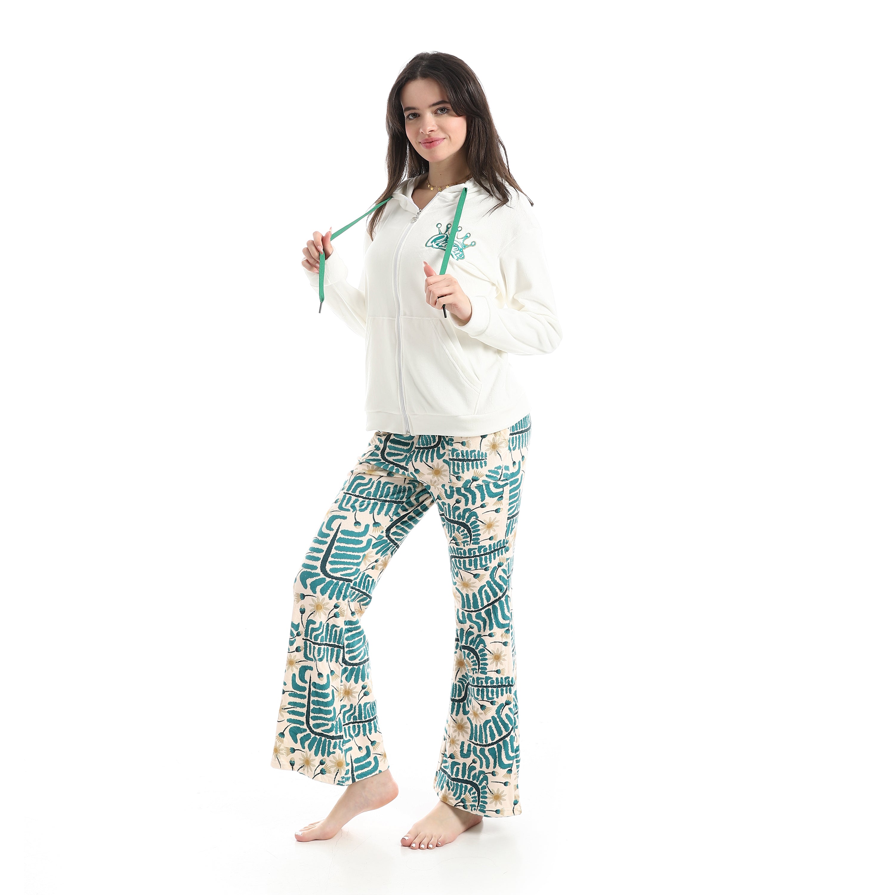 Women's Velvet Loungewear Set
