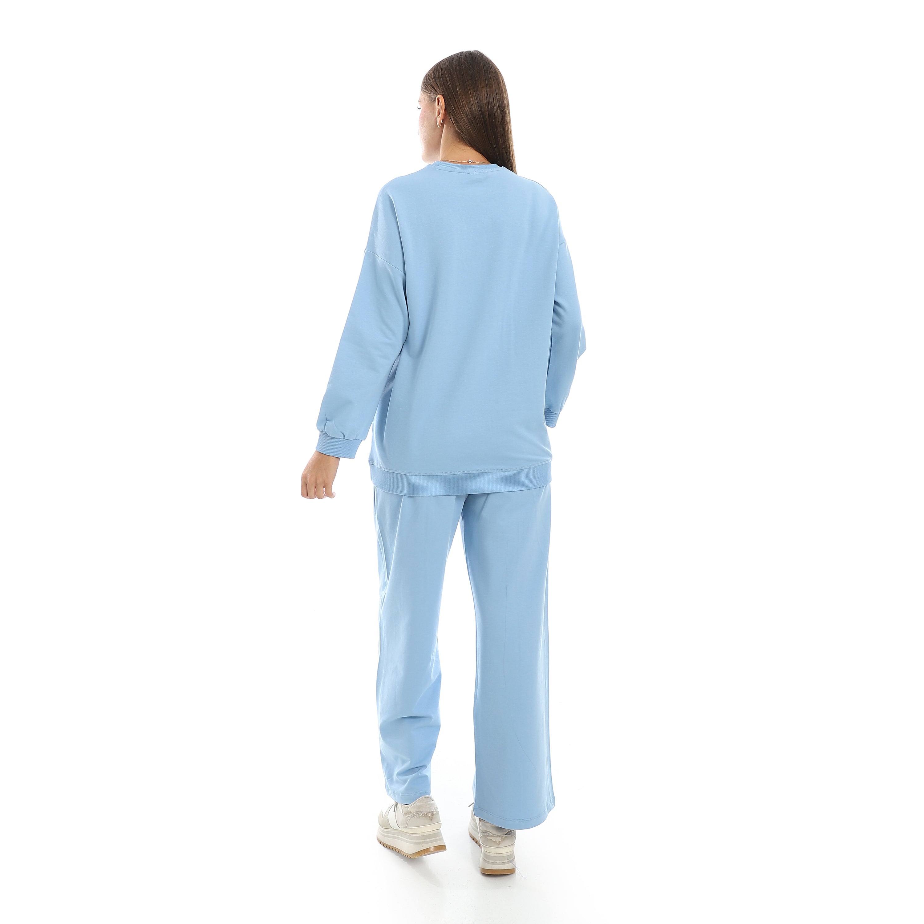 Women's Summer Active Pajama set - Blue