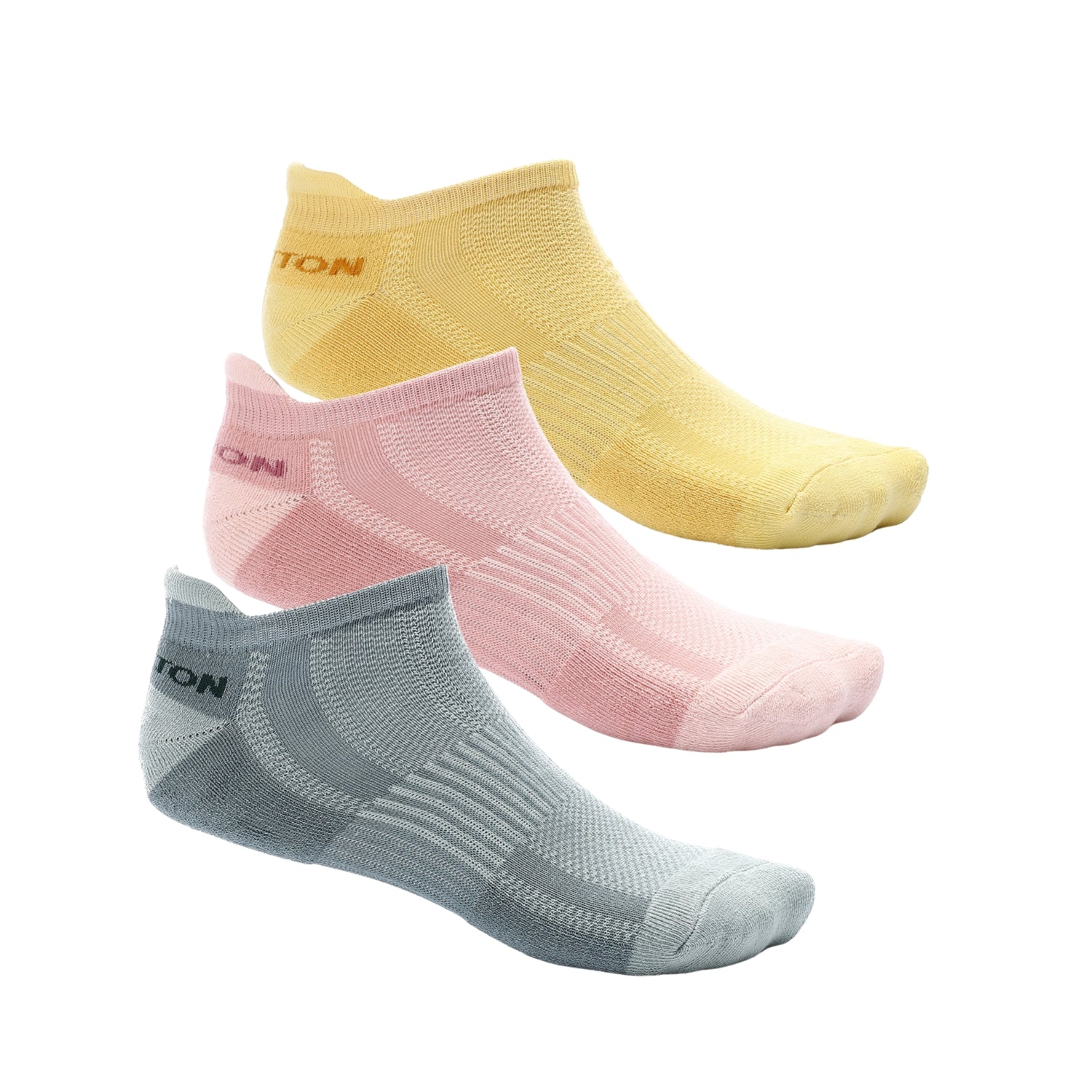 3 Pairs of Colorful Cushioned Women's Socks