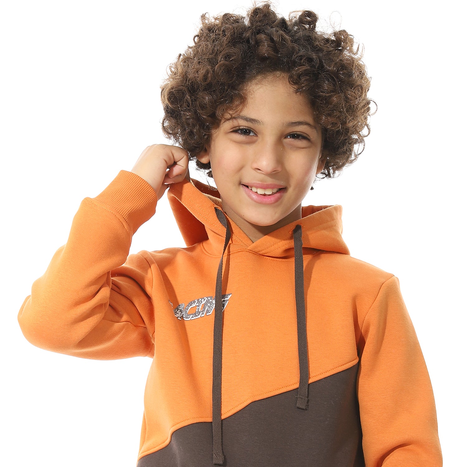 Boys' Winter Hoodie Pajamas - Brown
