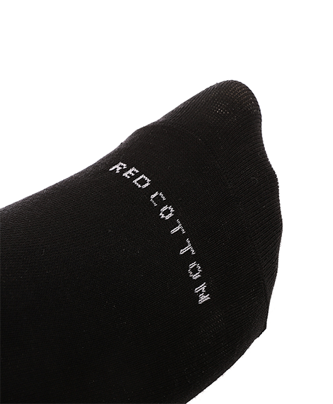 Men's Black Cotton Ankle Socks