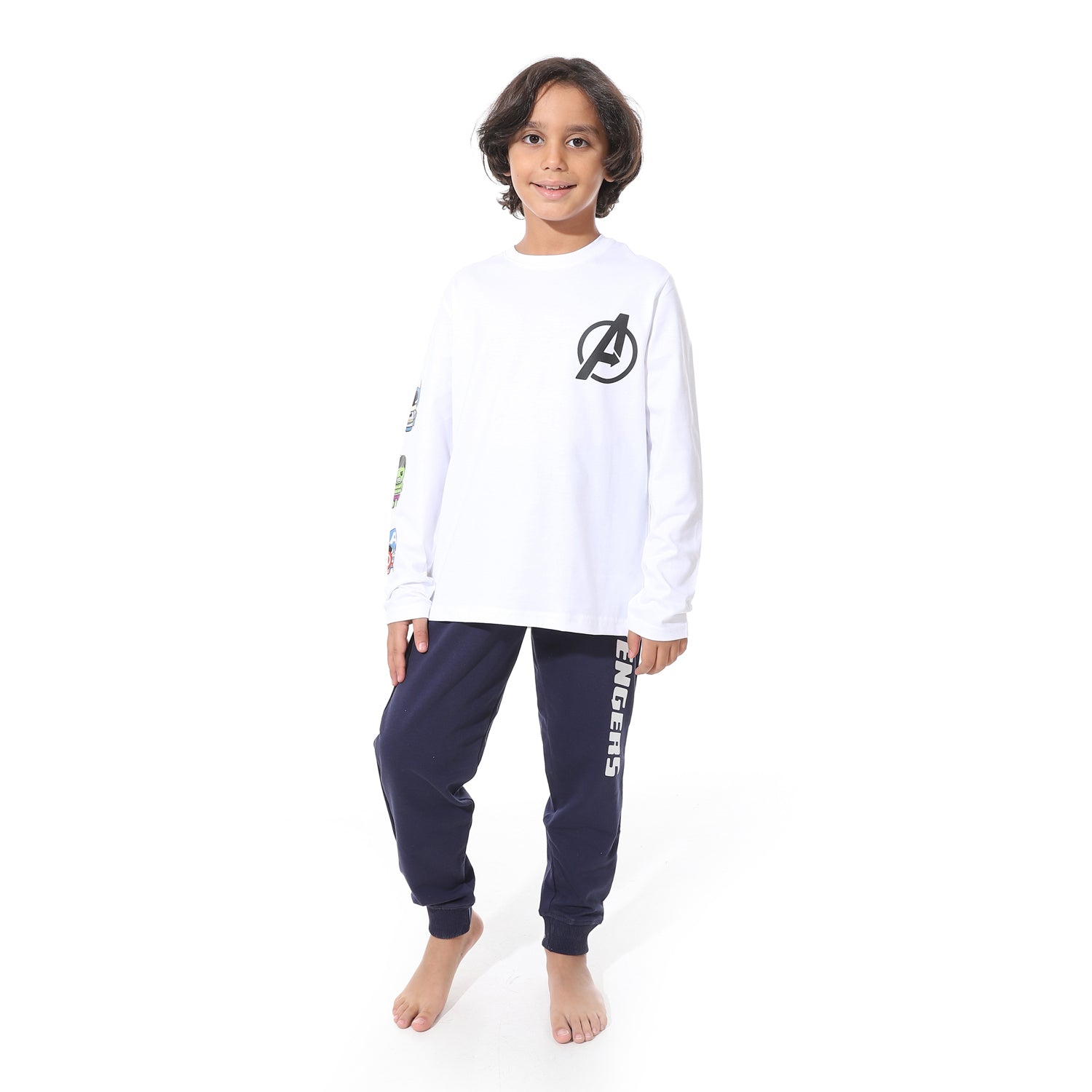 Marvel Boys’ Pajama Set – Long Sleeve Avengers Design