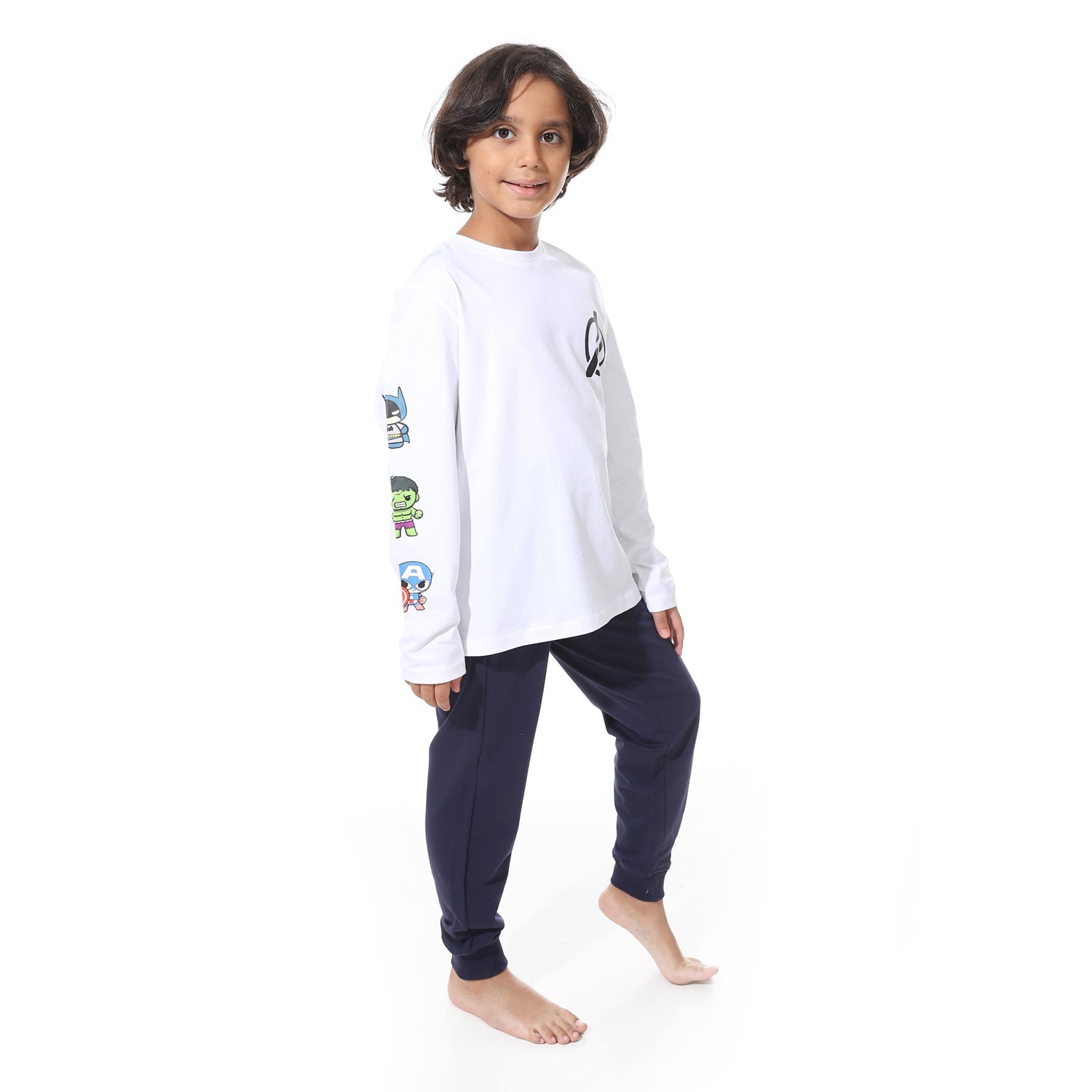 Marvel Boys’ Pajama Set – Long Sleeve Avengers Design