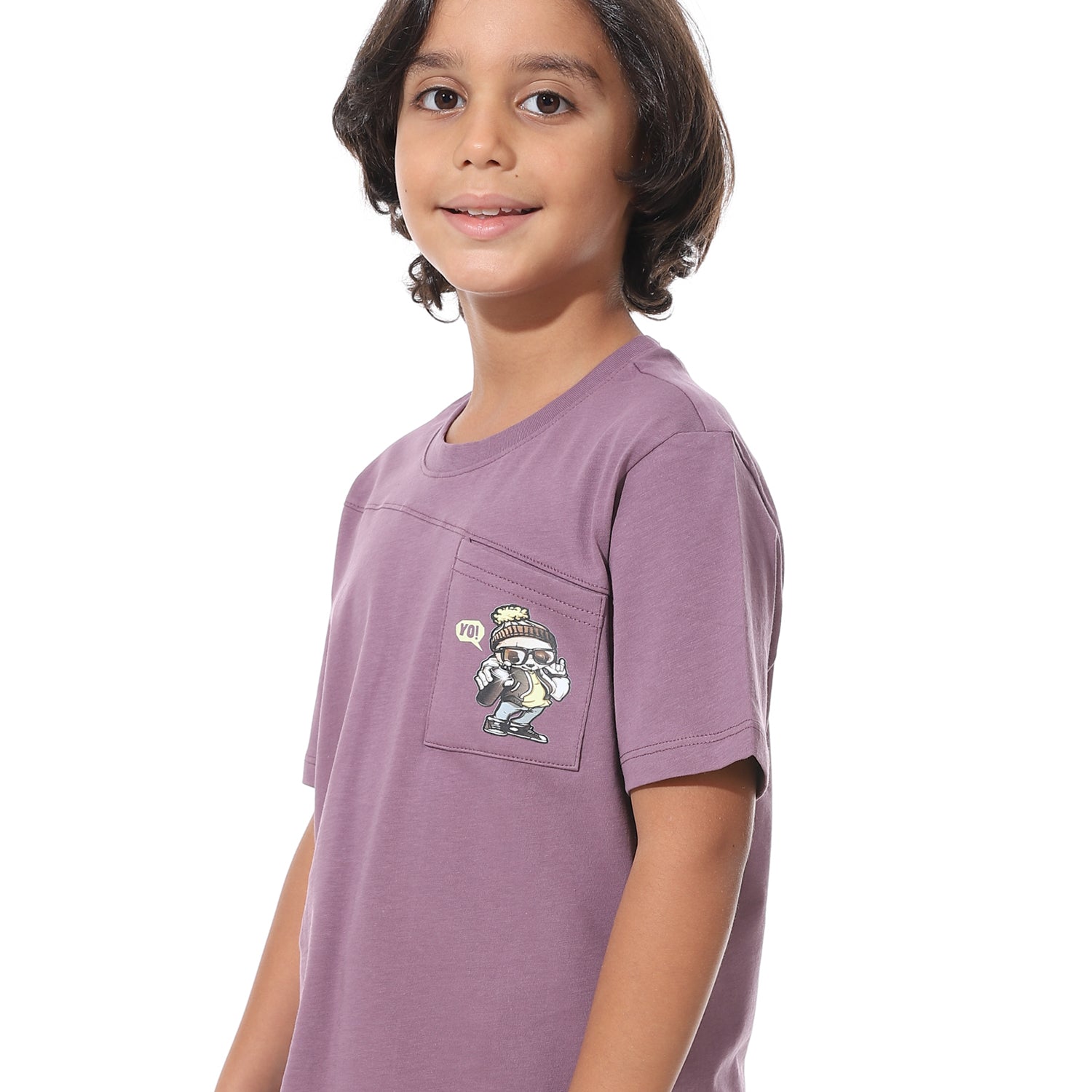 Cool Boys’ Pajama Shorts Set – Bold Back Print for Little Stars