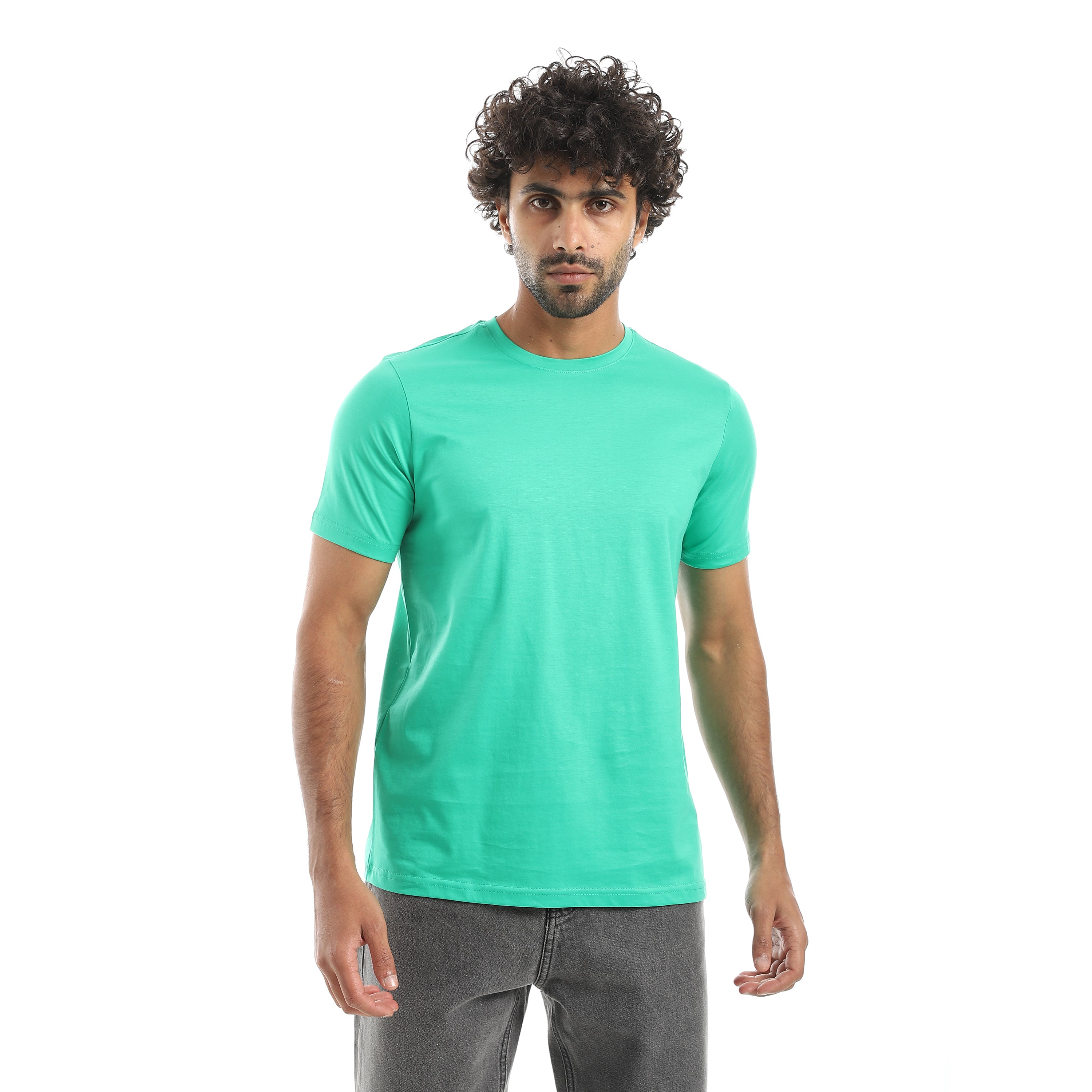Men's Classic Crew Neck T-Shirt – Green