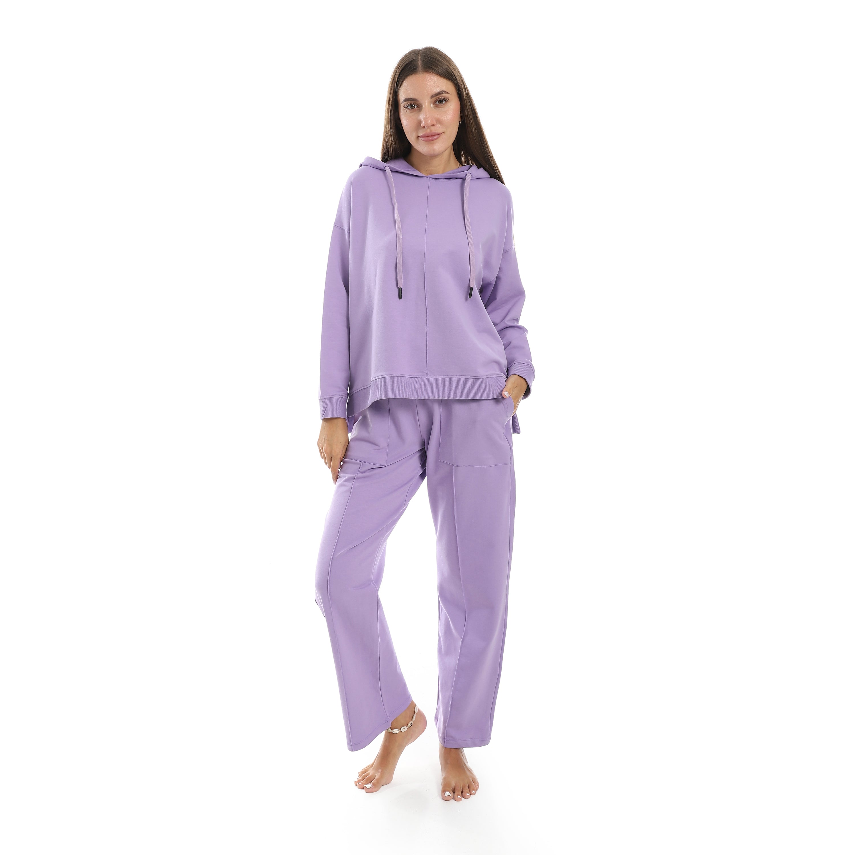 Women's Summer Active Pajama set - Purple