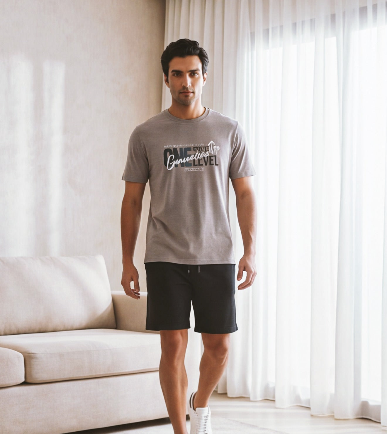 Men's 2-Piece Summer Loungewear Set