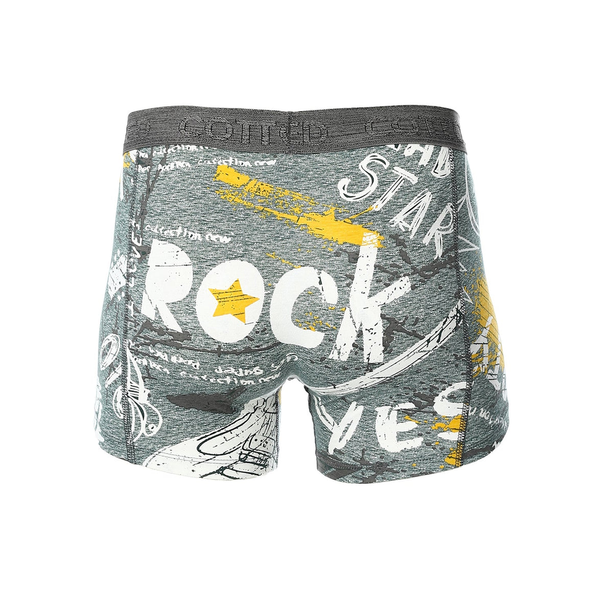 Boxer For Men Printed - Red Cotton