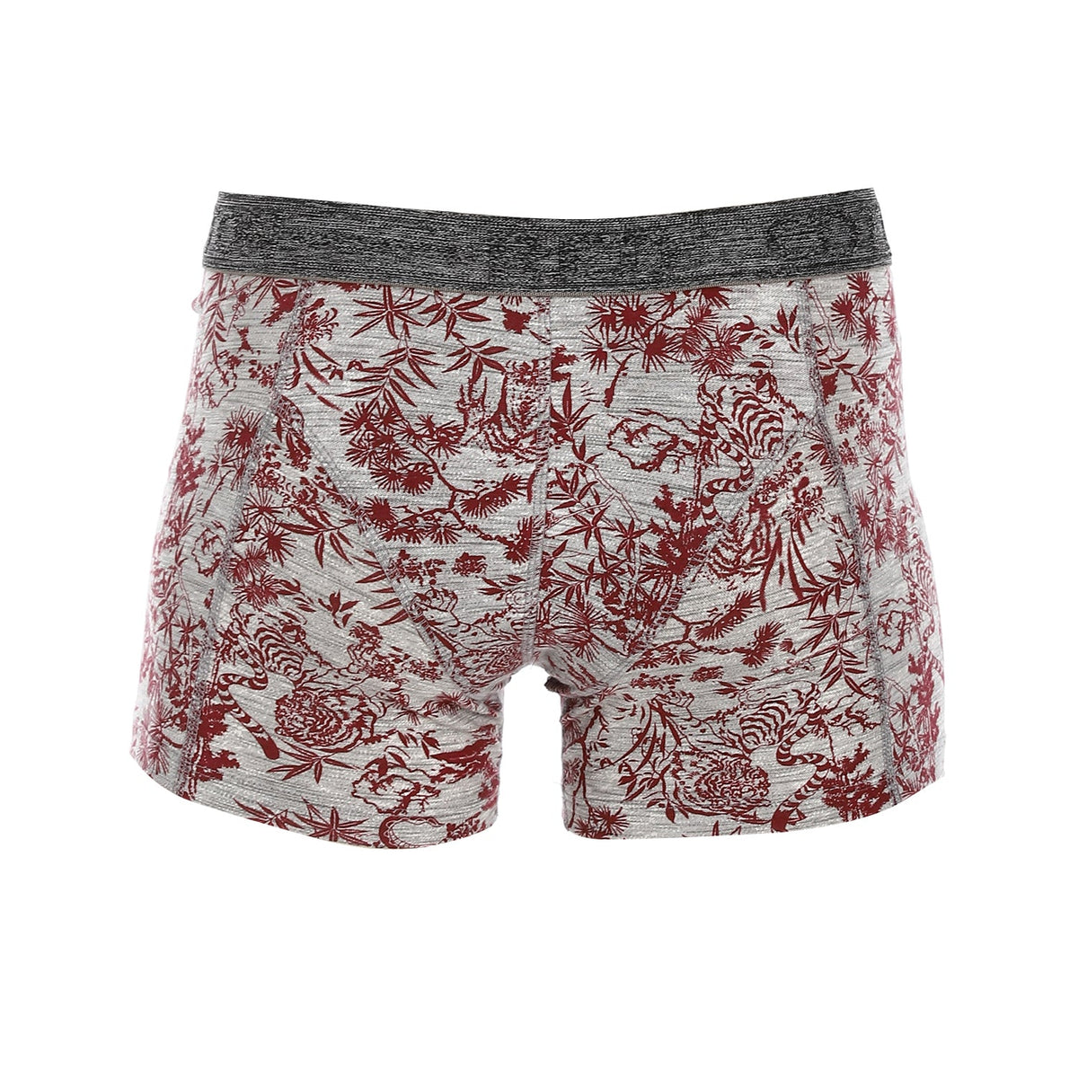 Boxer For Men Printed - Red Cotton