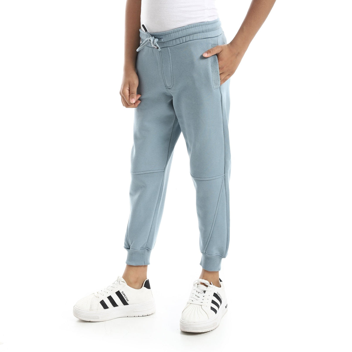 Boy's Sweatpants cotton Milton - Red Cotton