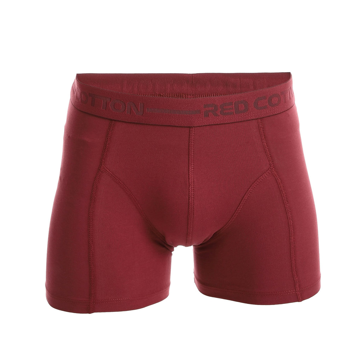 Comfortable Men's Boxer - Red Cotton
