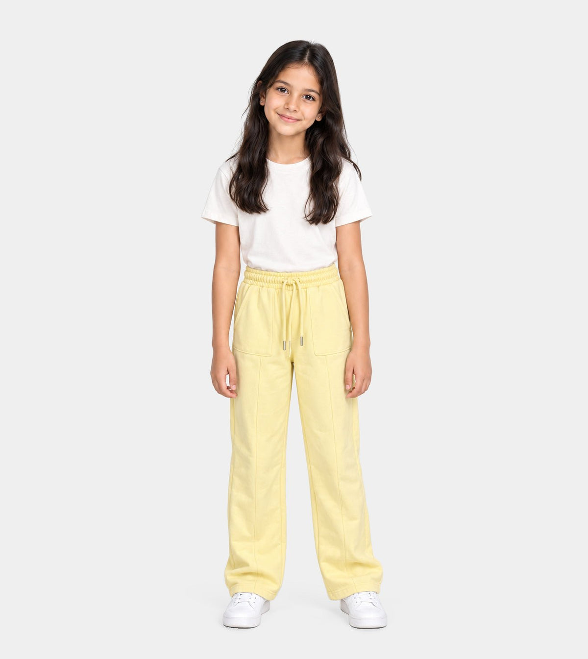 Girls’ Wide-Leg Pants | Red Cotton - Red Cotton