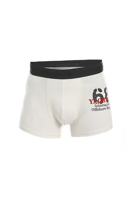 Men Comfort Printed Boxer - Red Cotton