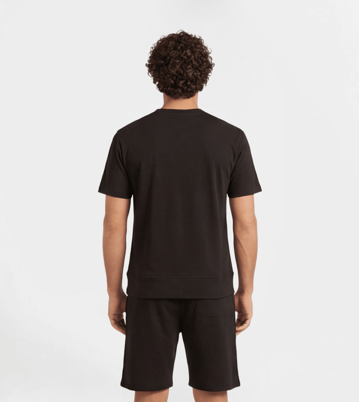 Men Premium Interlock Cotton Lounge Set - Red Cotton