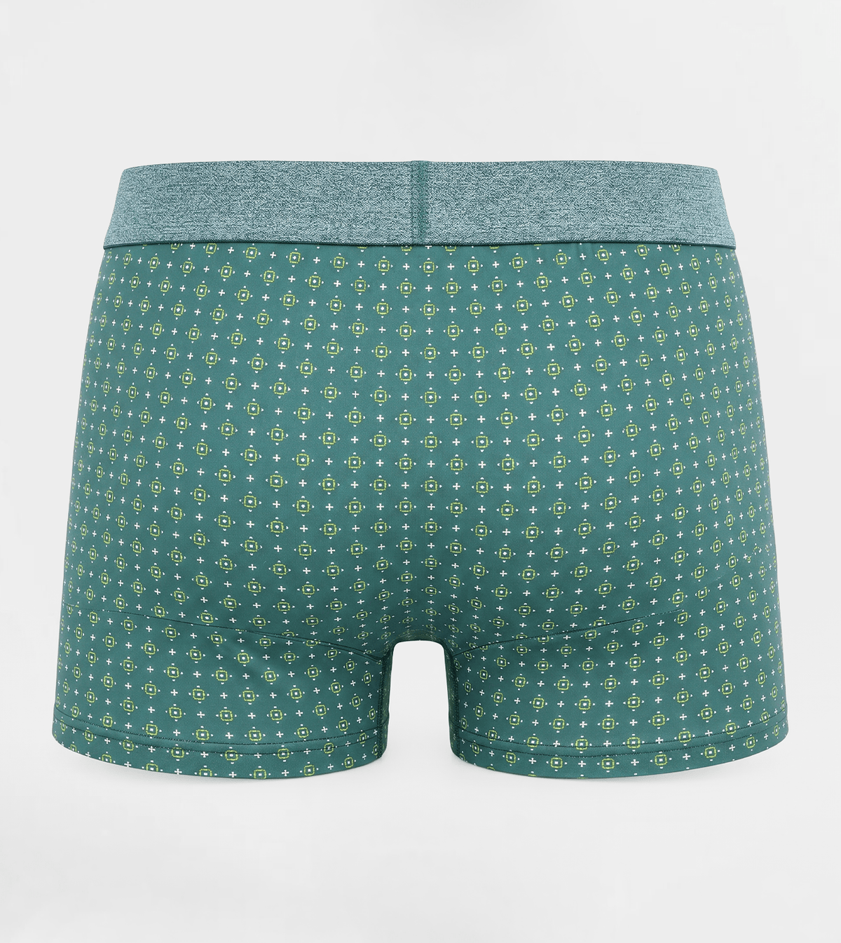 Men Printed Trunk Boxer - Red Cotton