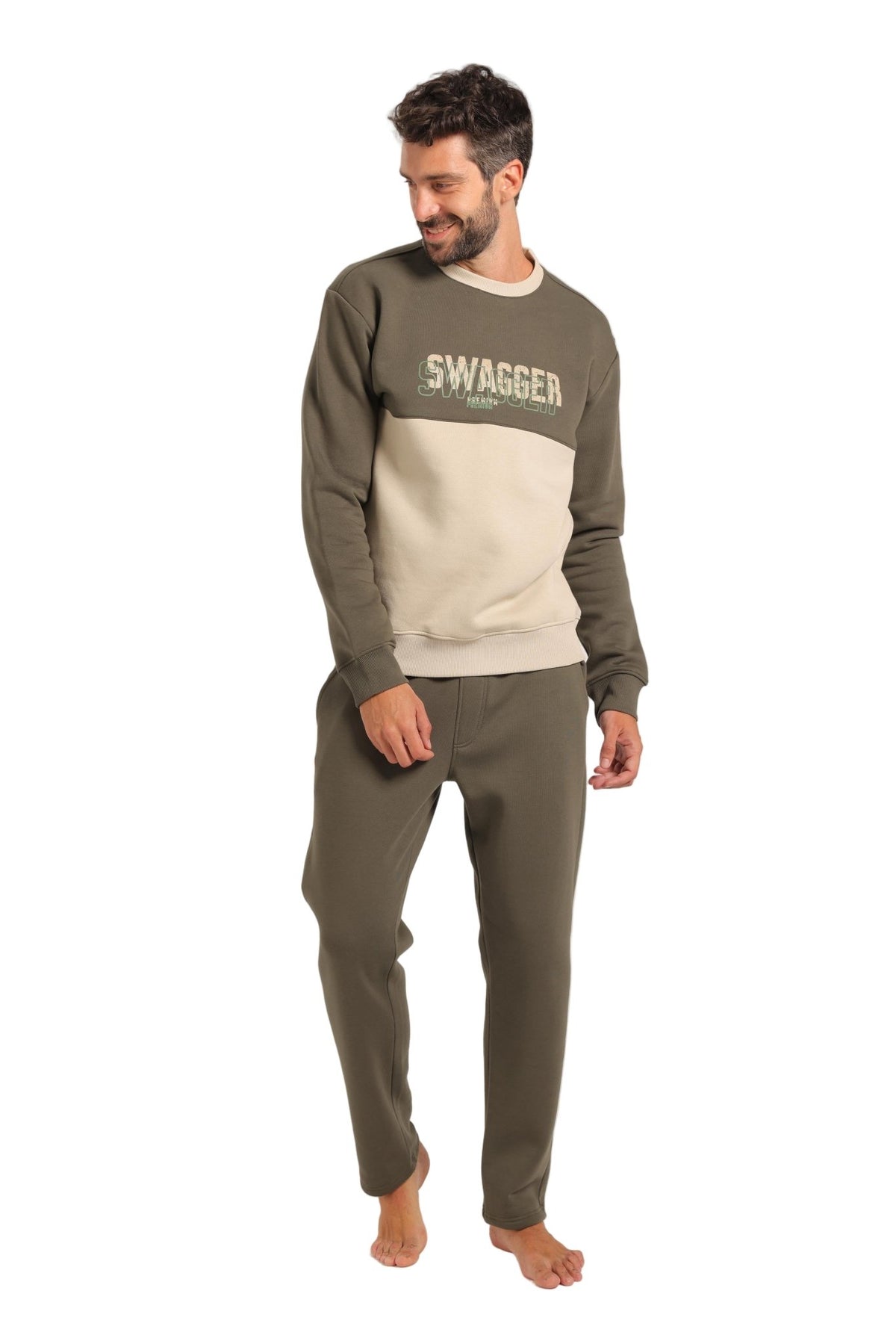 Men Swagger Pajama Red Cotton - Red Cotton