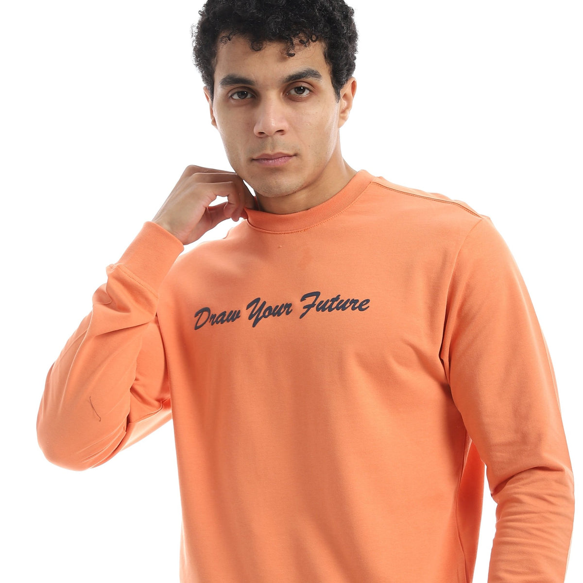 Men’s Homewear Pajama Set – Printed Long Sleeve - Red Cotton