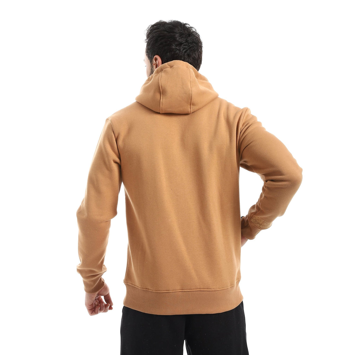 Men's Premium Full-Zip Hoodie - Red Cotton