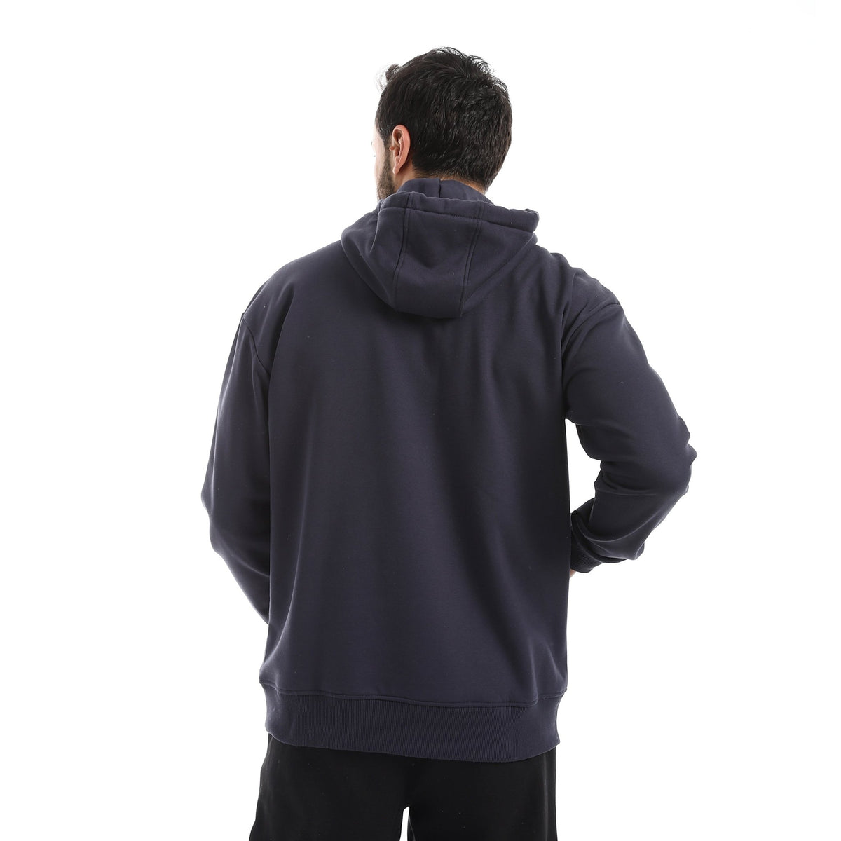 Men’s Premium Quarter-Zip Hoodie - Red Cotton