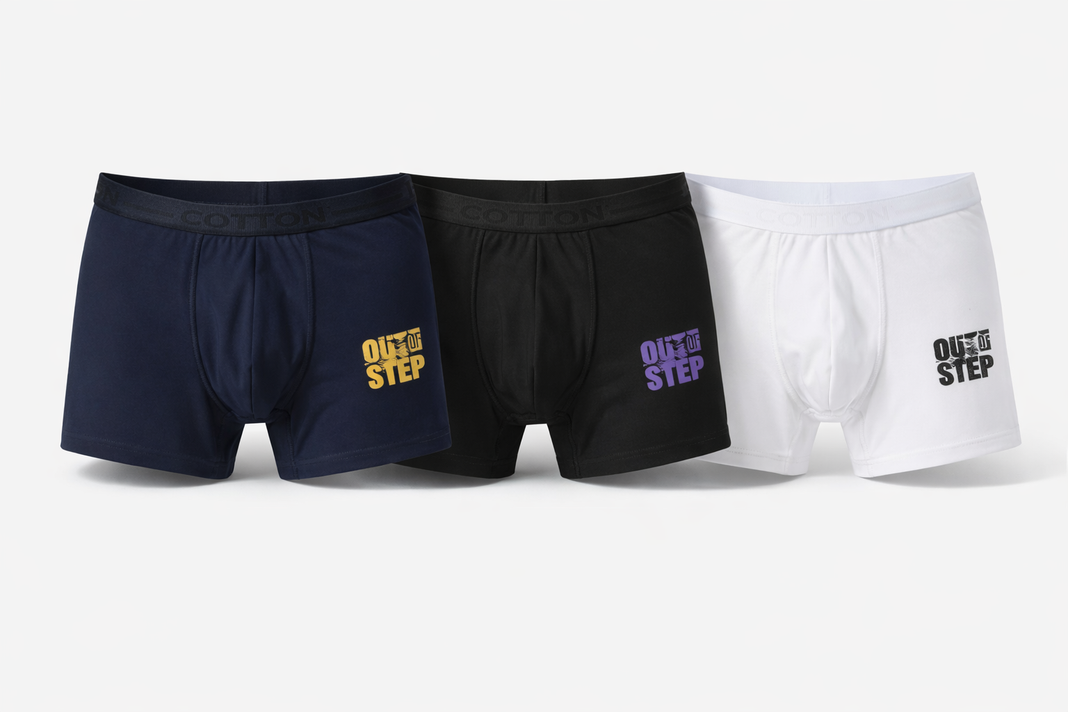 Ultimate Comfort Men’s Boxer Briefs – 3 Pack