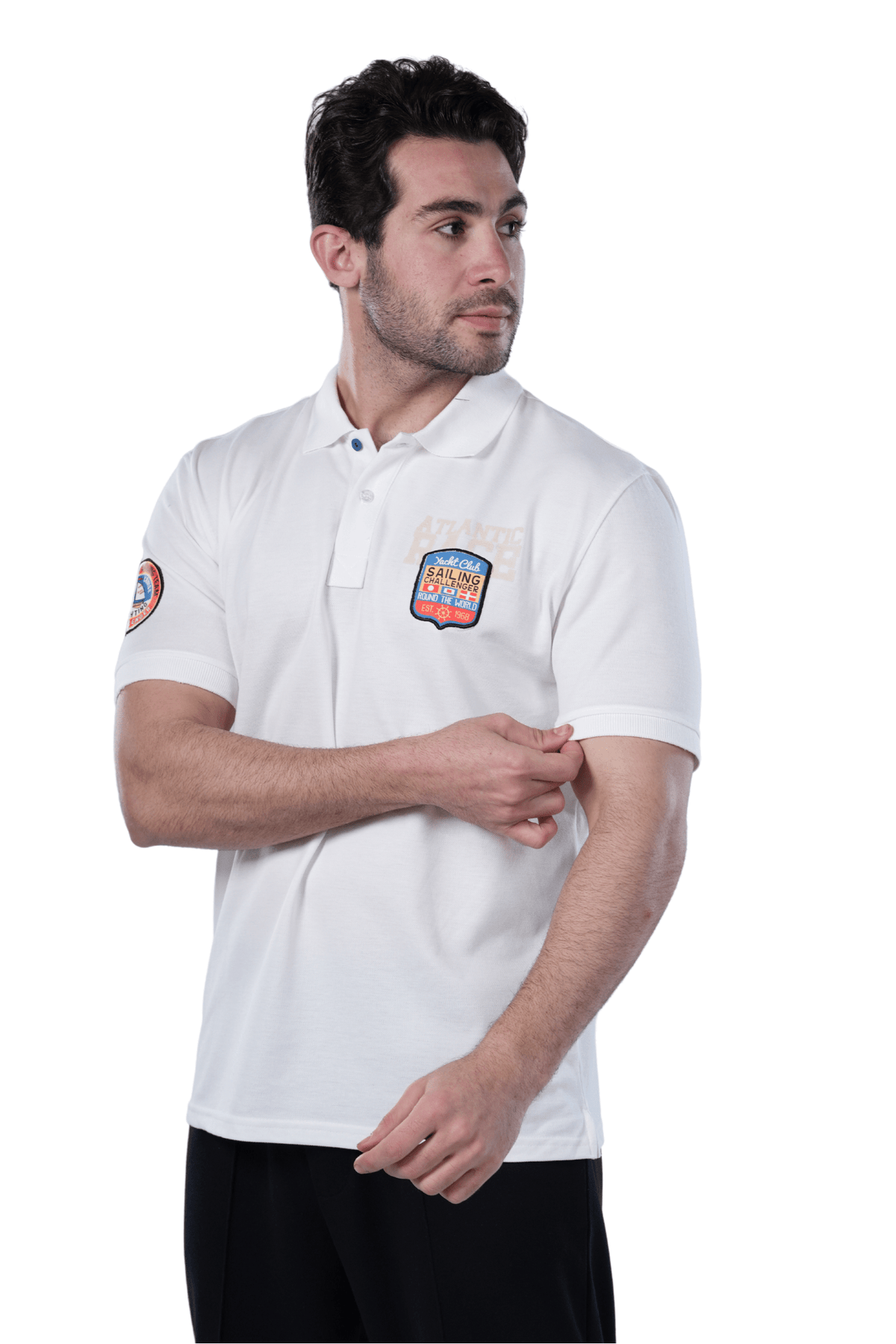 Polo T-Shirt For Men - Comfortable & Basic - Red Cotton