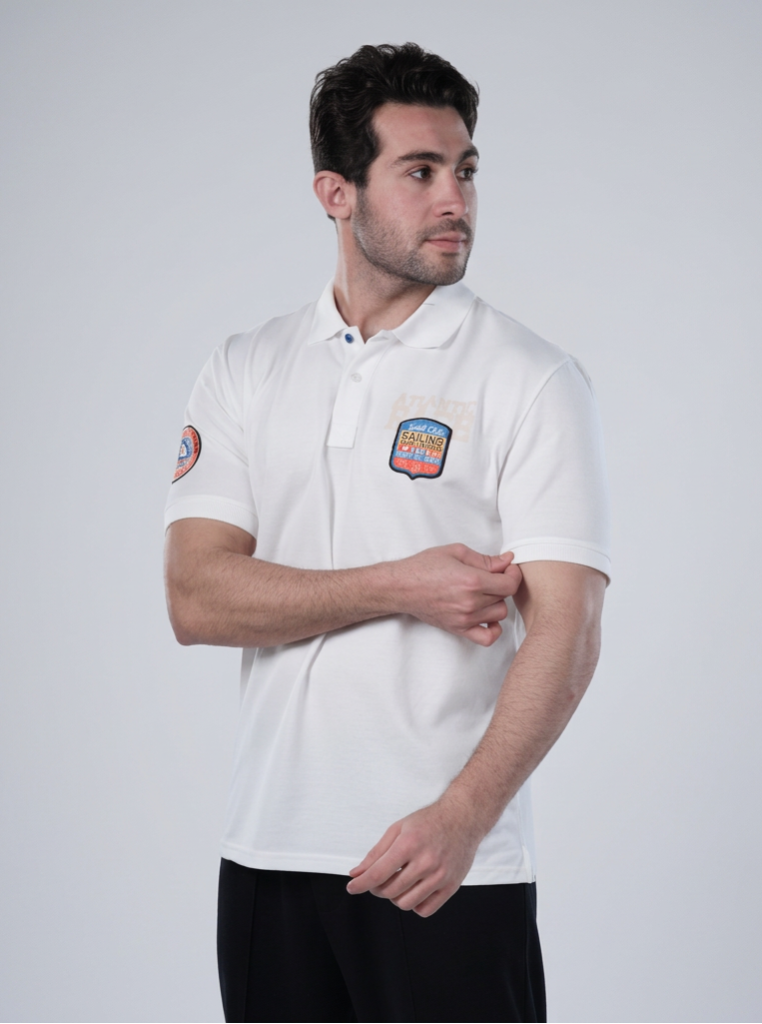 Polo T-Shirt For Men - Comfortable & Basic - Red Cotton