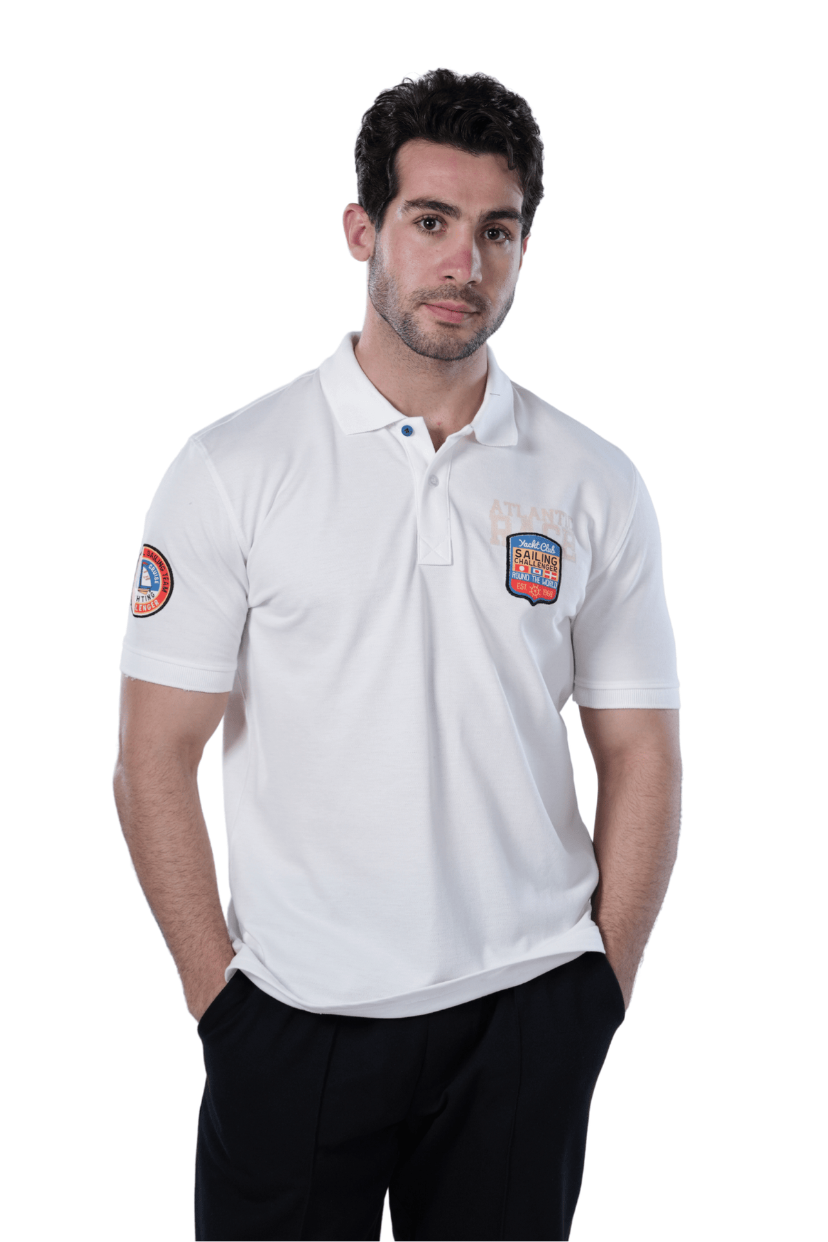 Polo T-Shirt For Men - Comfortable & Basic - Red Cotton