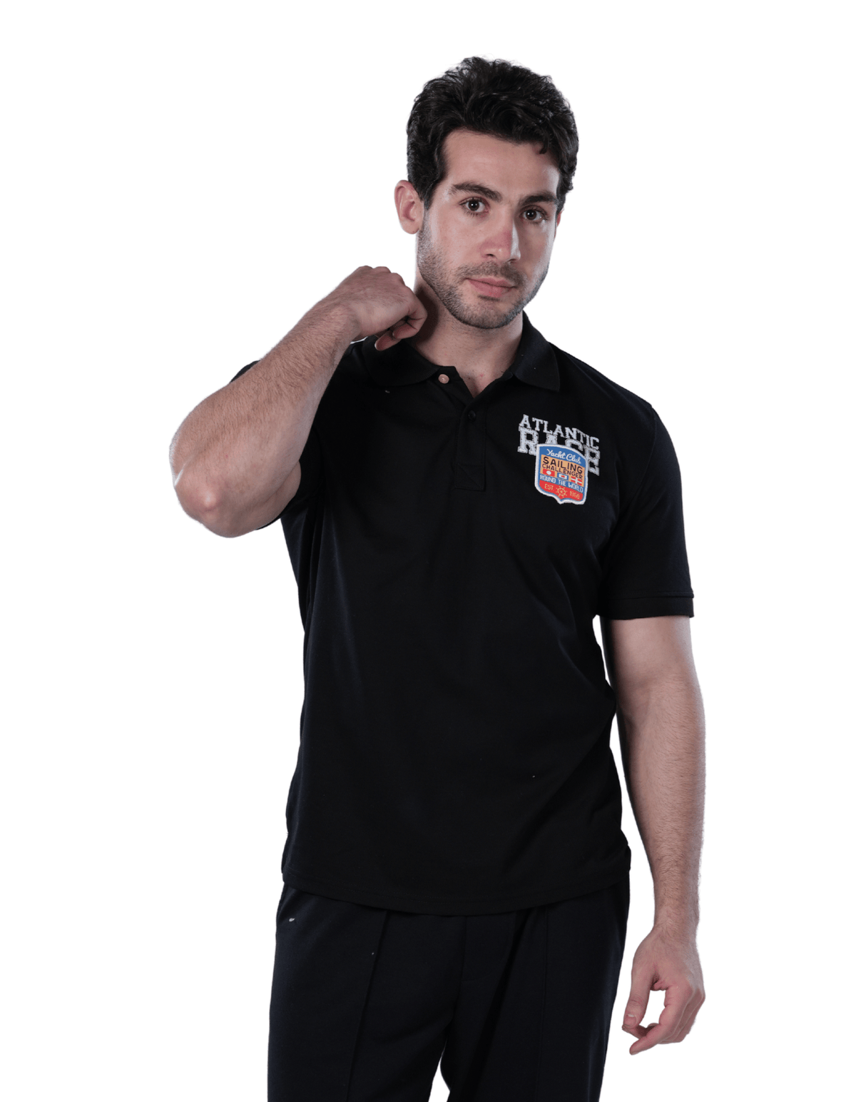 Polo T-Shirt For Men - Comfortable & Basic - Red Cotton