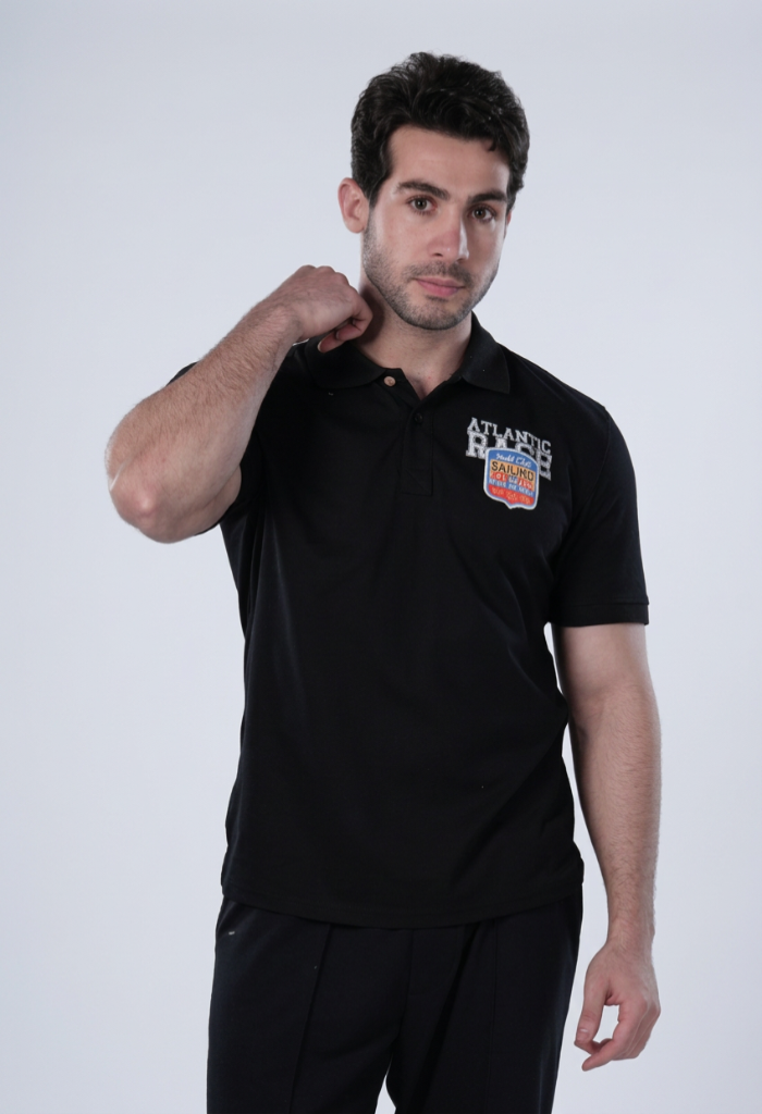 Polo T-Shirt For Men - Comfortable & Basic - Red Cotton