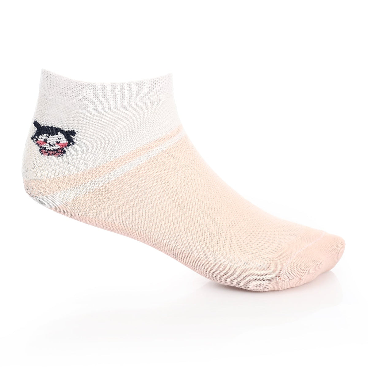 Socks For Girl - Simple, Elegant - Simon & White - Red Cotton