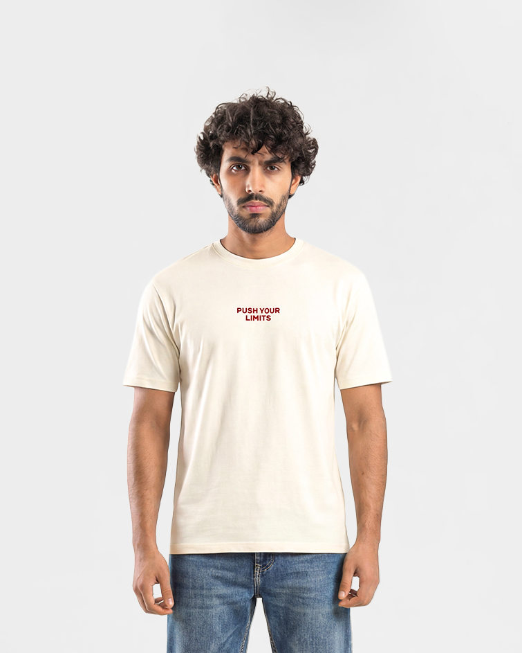 Men "Push Your Limits" Graphic Tee