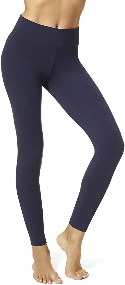 Women's Leggings For Comfort and Style - Red Cotton