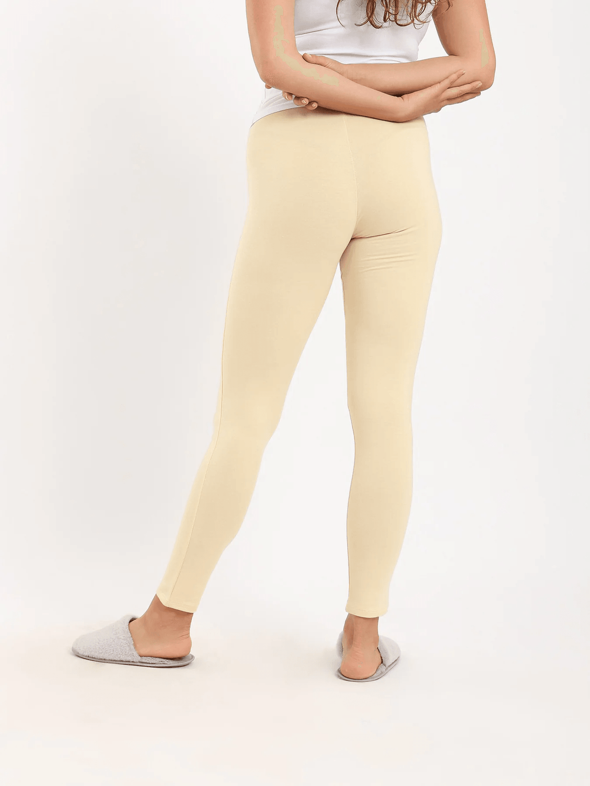 Women's Leggings For Comfort and Style - Red Cotton