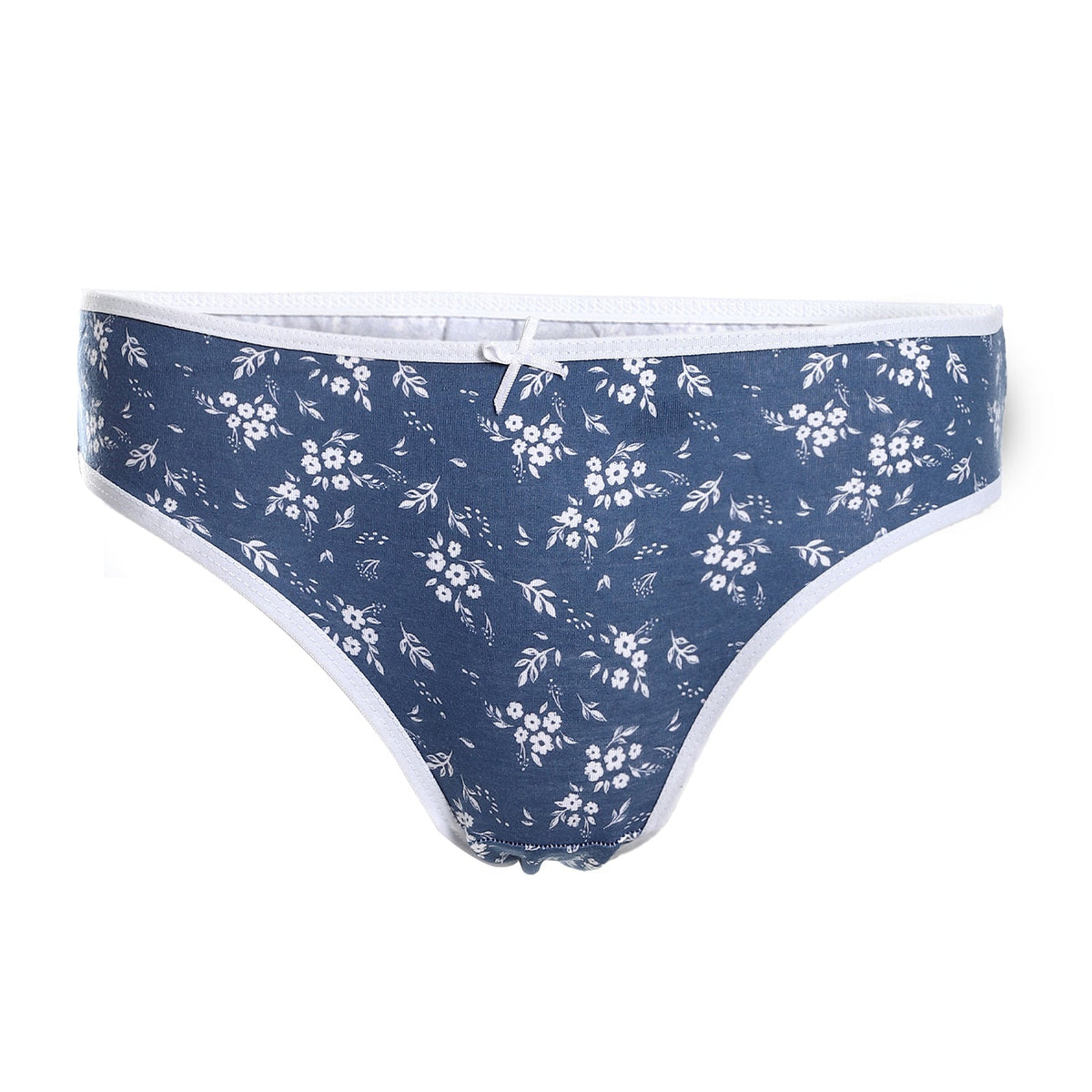 Women's Set Printed Strap - Top and Panty - Red Cotton